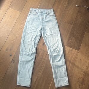 American eagle straight leg jeans - size 0